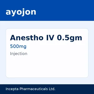 Anestho IV 0.5gm