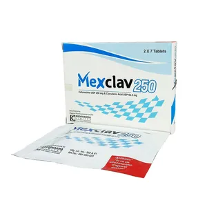 Mexclav 250 (Strip of 7)