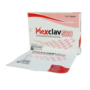 Mexclav 500 (strip of 7)