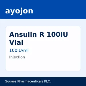 Ansulin R 100IU Vial