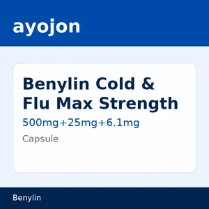 Benylin Cold & Flu Max Strength (Box of 16)
