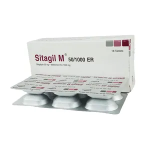 Sitagil M 50/1000 ER (Strip of 6)