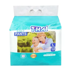 Thai Adult Diaper Pant System-L 10's Pack