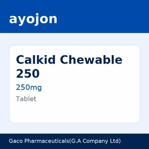 Calkid Chewable 250
