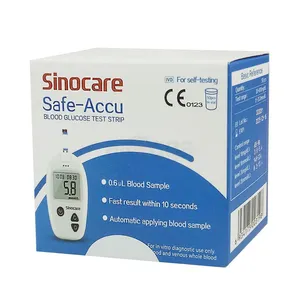 Sinocare Safe-Accu Test Strip 25's Pack