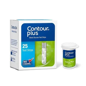 Contour Plus Blood Glucose Test Strip 25pcs Pack