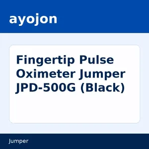 Fingertip Pulse Oximeter Jumper JPD-500G (Black)