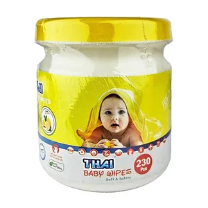 Thai Wet Wipes For Baby Moist Tissue 230's Pack