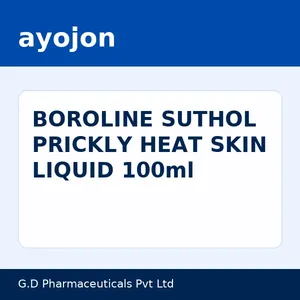 BOROLINE SUTHOL PRICKLY HEAT SKIN LIQUID 100ml