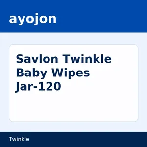 Savlon Twinkle Baby Wipes Jar-120