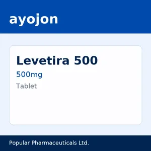 Levetira 500 (Strip of 10)