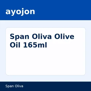 Span Oliva Olive Oil 165ml