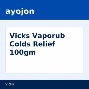 Vicks Vaporub Colds Relief 100gm