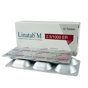Linatab M 2.5/1000 ER (Strip of 6)