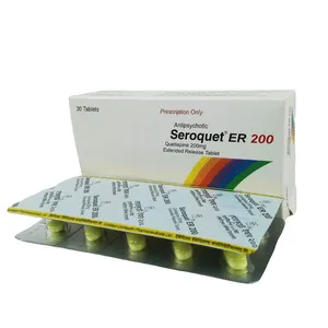 Seroquet ER 200 (Strip of 10)