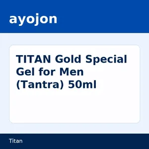 TITAN Gold Special Gel for Men (Tantra) 50ml