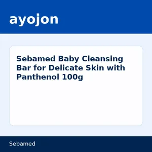 Sebamed Baby Cleansing Bar for Delicate Skin with Panthenol 100g