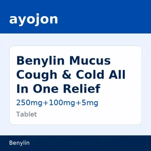 Benylin Mucus Cough & Cold All In One Relief (Box of 16)
