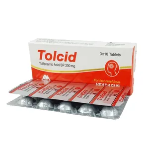 Tolcid 200 (Strip of 10)
