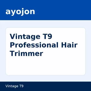 Vintage T9 Professional Hair Trimmer