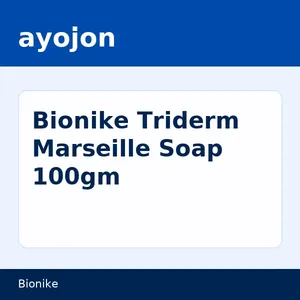 Bionike Triderm Marseille Soap 100gm