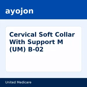 Cervical Soft Collar With Support M (UM) B-02