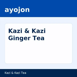 Kazi & Kazi Ginger Tea