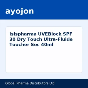 Isispharma UVEBlock SPF 30 Dry Touch Ultra-Fluide Toucher Sec 40ml