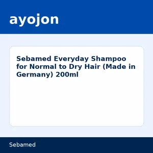 Sebamed Everyday Shampoo for Normal to Dry Hair (Made in Germany) 200ml