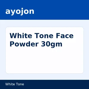White Tone Face Powder 30gm