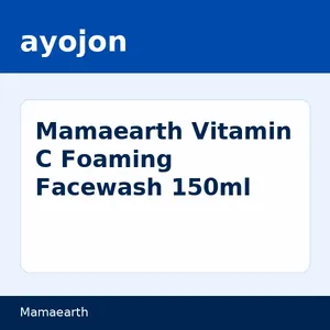 Mamaearth Vitamin C Foaming Facewash 150ml