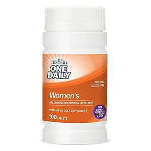 21st Century One Daily Women’s Multivitamin 100 Tablets (Box of 100)