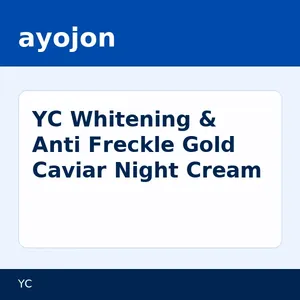 YC Whitening & Anti Freckle Gold Caviar Night Cream