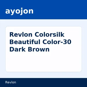Revlon Colorsilk Beautiful Color-30 Dark Brown