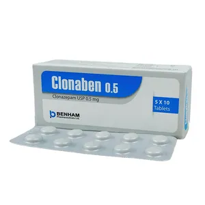 Clonaben 0.5 (Strip of 10)