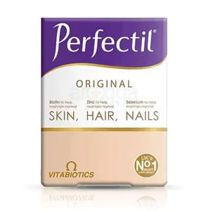Vitabiotics Perfectil Original for Healthy Skin, Hair & Nails Maximum Support 30 Tablets (Box of 30)