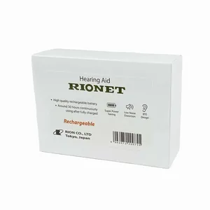 Rionet Rechargeable Digital Hearing Aid High Range BTE Rechargeable Hearing Aid With High Power Made In Japan (VHP-1301)