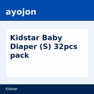 Kidstar Baby Diaper (S) 32pcs pack