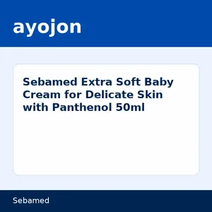 Sebamed Extra Soft Baby Cream for Delicate Skin with Panthenol 50ml