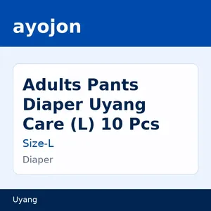 Adults Pants Diaper Uyang Care (L) 10 Pcs