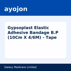 Gypsoplast Elastic Adhesive Bandage B.P (10Cm X 4/6M) - Tape