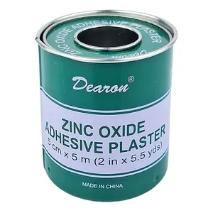 Dearon Zinc Oxide Adhesive Plaster (2 In *5.5 Yds) 5cm * 5m (Hualian)