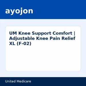 UM Knee Support Comfort | Adjustable Knee Pain Relief XL (F-02)