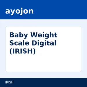 Baby Weight Scale Digital (IRISH)