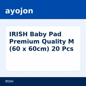 IRISH Baby Pad Premium Quality M (60 x 60cm) 20 Pcs