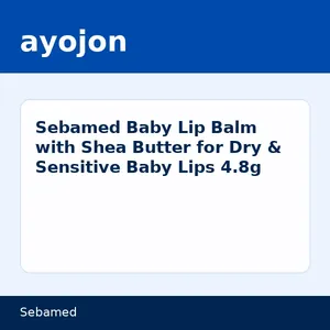 Sebamed Baby Lip Balm with Shea Butter for Dry & Sensitive Baby Lips 4.8g