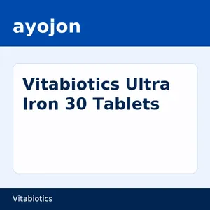 Vitabiotics Ultra Iron 30 Tablets (Box of 30)