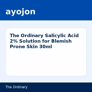 The Ordinary Salicylic Acid 2% Solution for Blemish Prone Skin 30ml