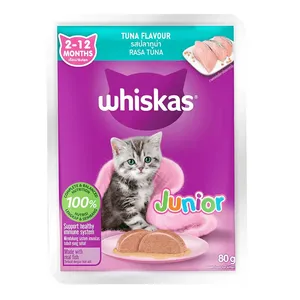 Whiskas Kitten Tuna in Jelly - 80g Pouch
