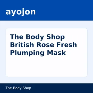 The Body Shop British Rose Fresh Plumping Mask